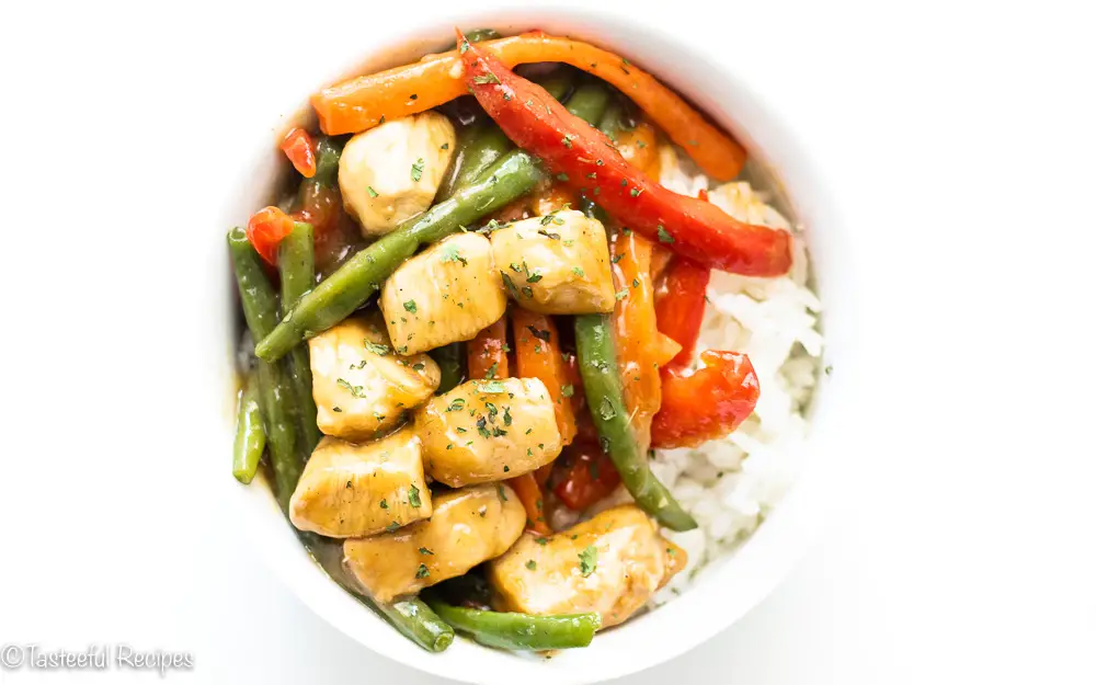 Chicken stir fry